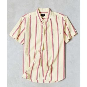 OBEY Waylon Stripe Short-sleeve Button-down Shirt